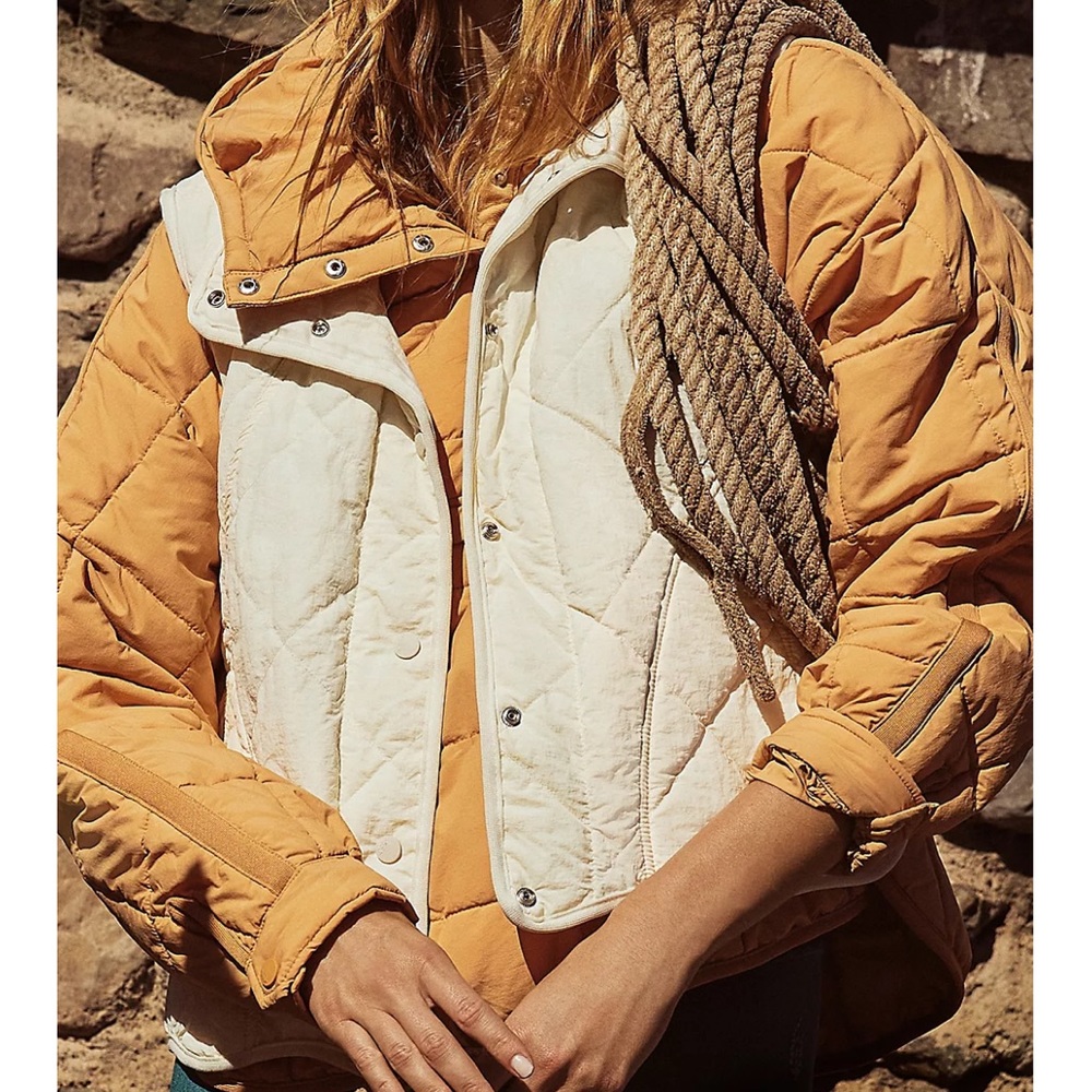 Free People Quinn Quilted Puffer Vest